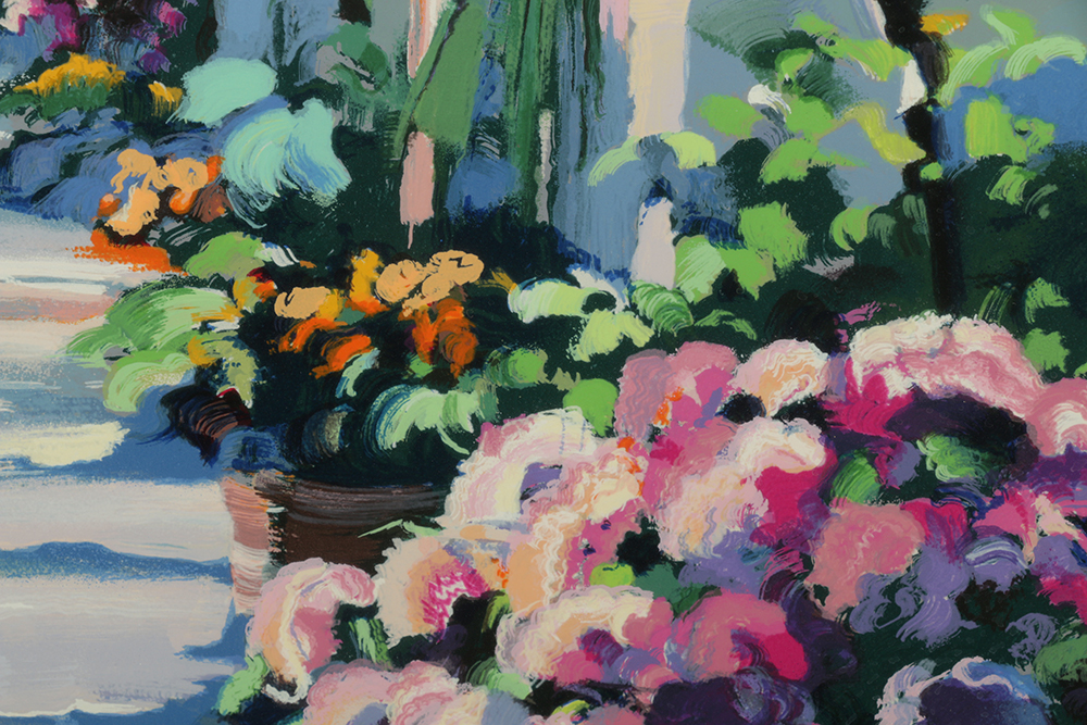 Howard Behrens Limited Edition Serigraph on Paper "Burgundy"