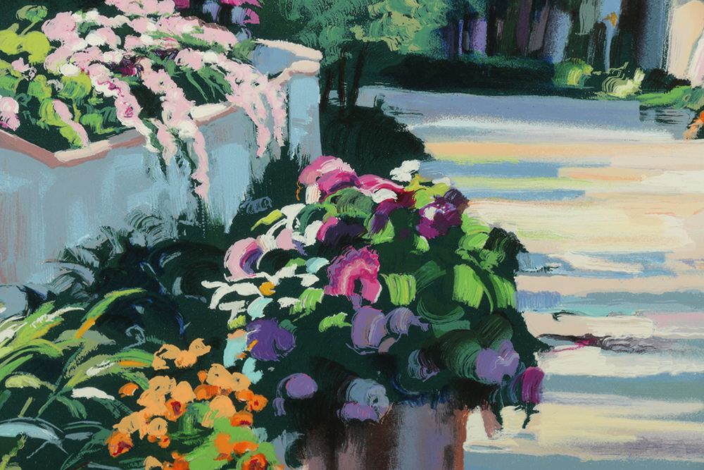 Howard Behrens Limited Edition Serigraph on Paper "Burgundy"