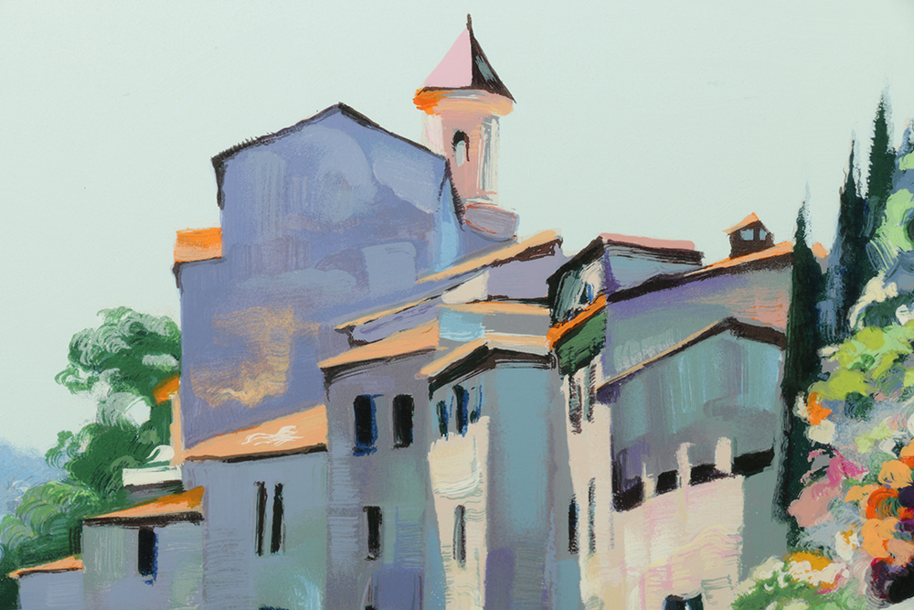 Howard Behrens Limited Edition Serigraph on Paper "Burgundy"