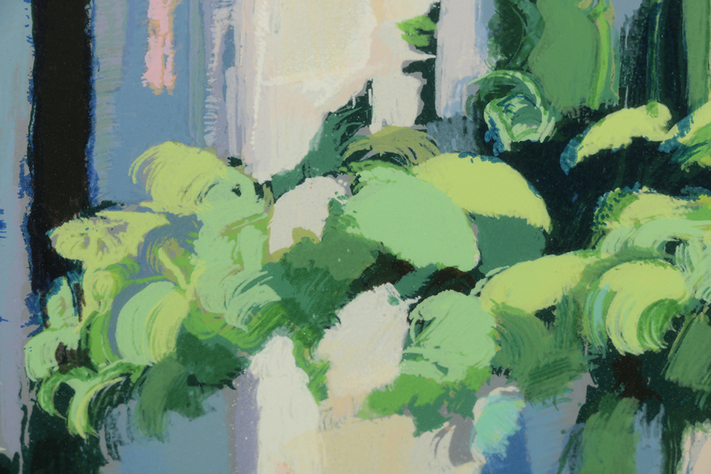 Howard Behrens Limited Edition Serigraph on Paper "Burgundy"