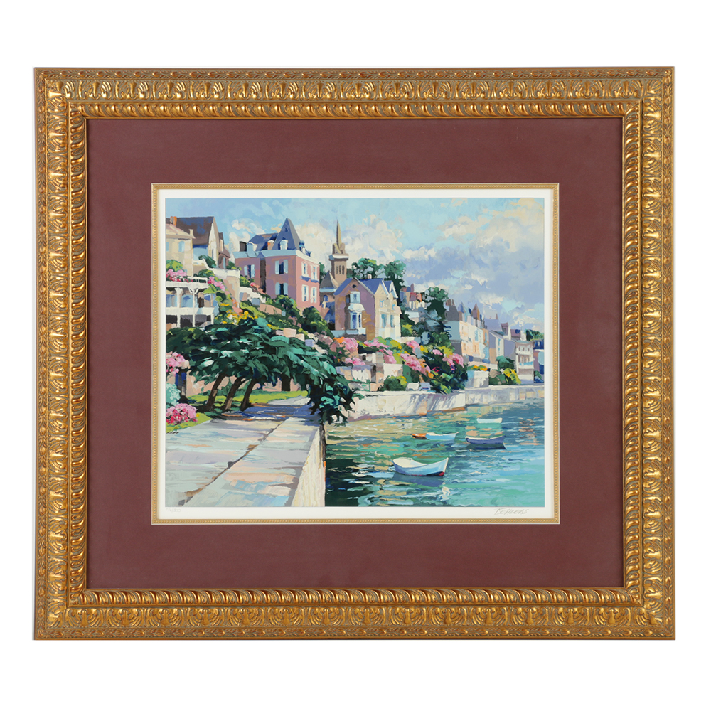 Howard Behrens Limited Edition Serigraph on Paper "Brittany"