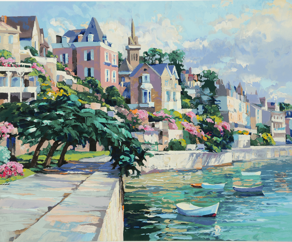 Howard Behrens Limited Edition Serigraph on Paper "Brittany"