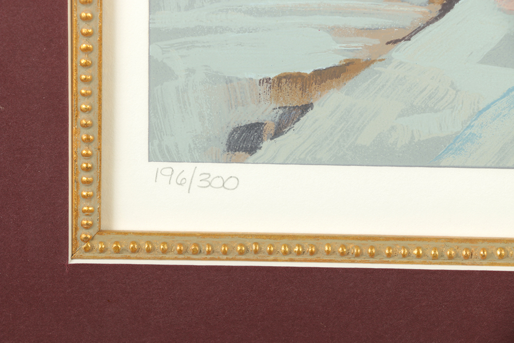 Howard Behrens Limited Edition Serigraph on Paper "Brittany"