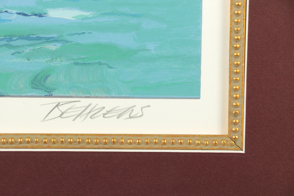 Howard Behrens Limited Edition Serigraph on Paper "Brittany"