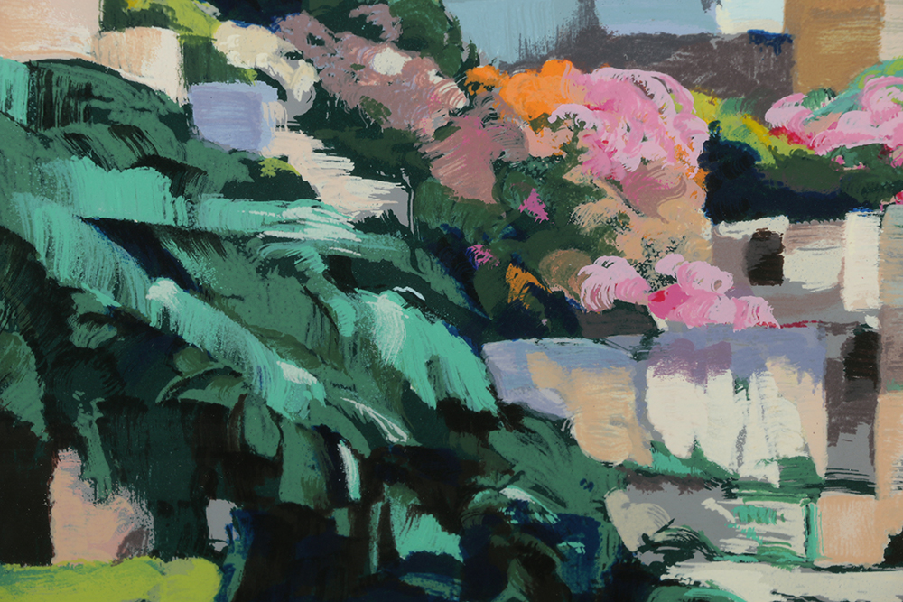 Howard Behrens Limited Edition Serigraph on Paper "Brittany"