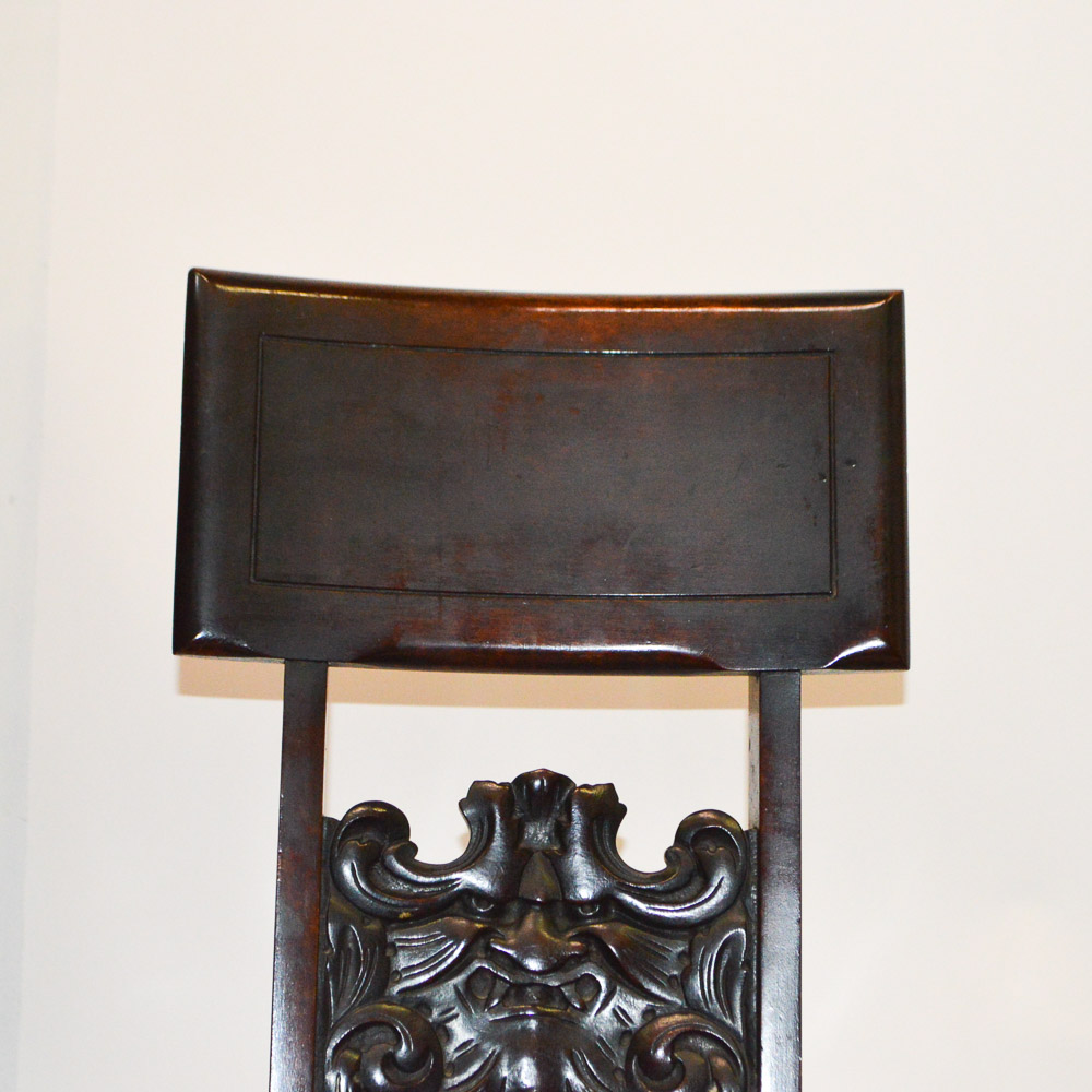 Early 20th Century Mahogany Hall Chairs