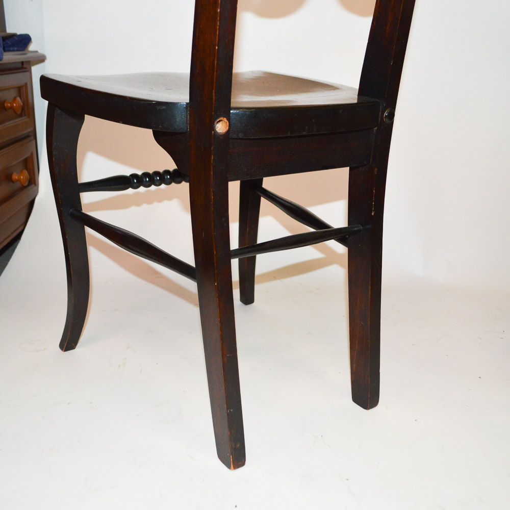 Early 20th Century Mahogany Hall Chairs