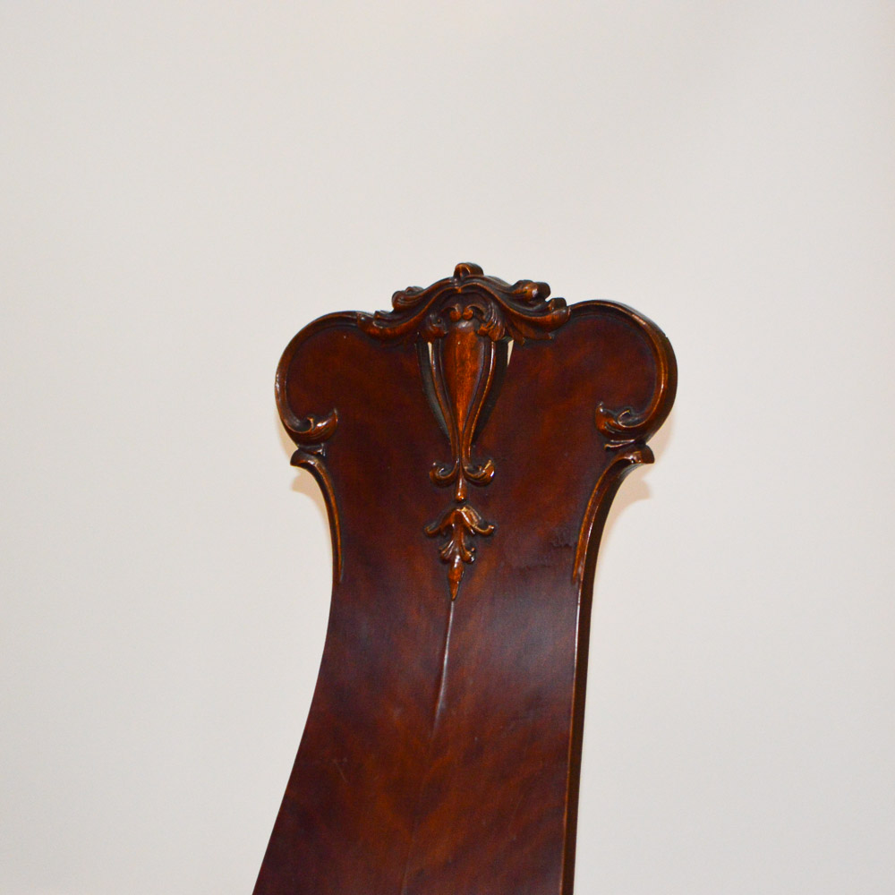Early 20th Century Mahogany Hall Chairs