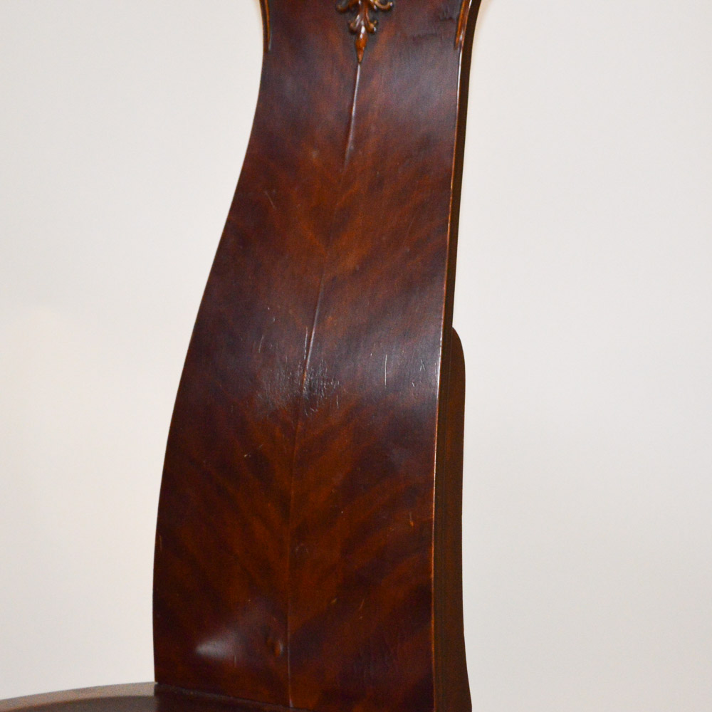 Early 20th Century Mahogany Hall Chairs