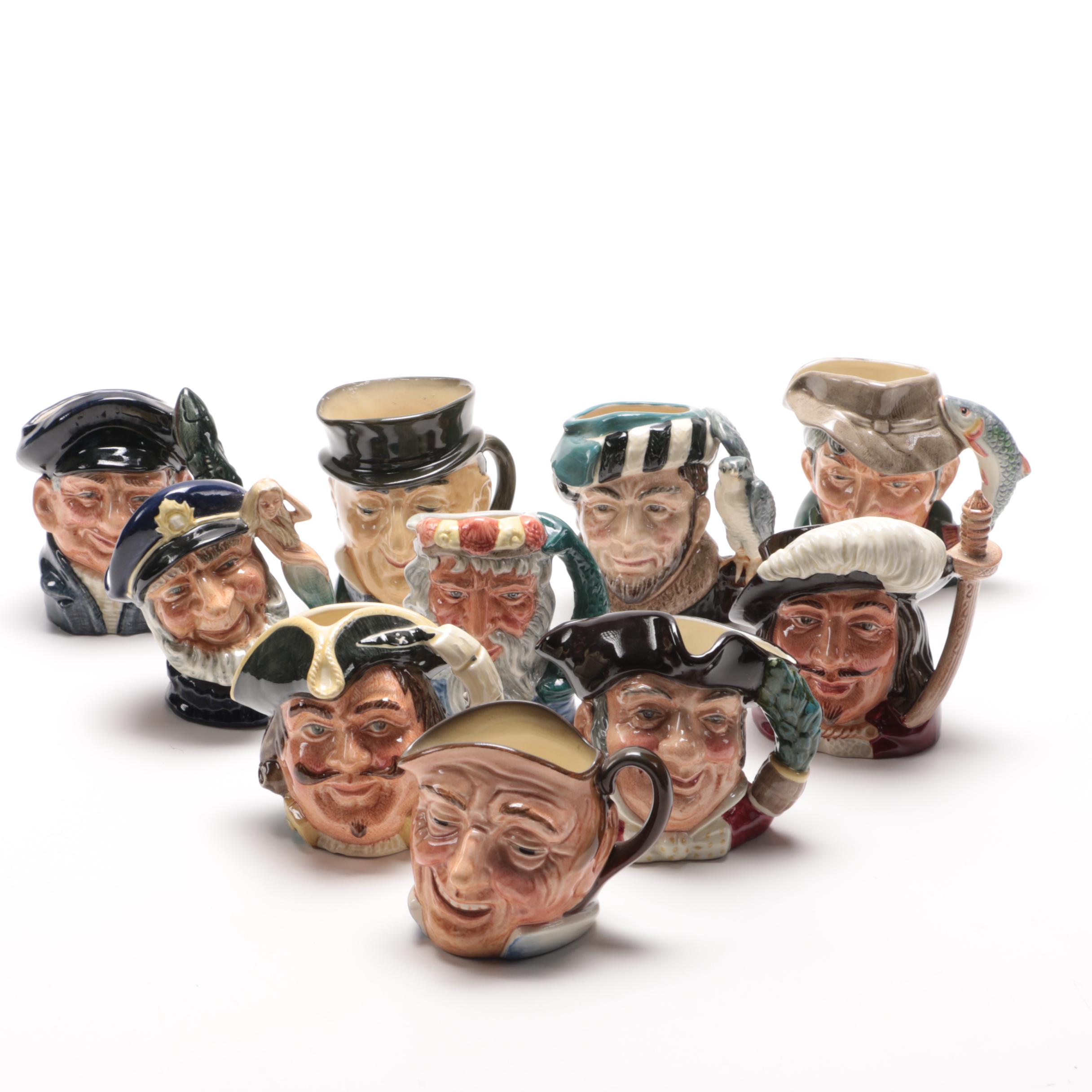 Royal Doulton Face Mugs
