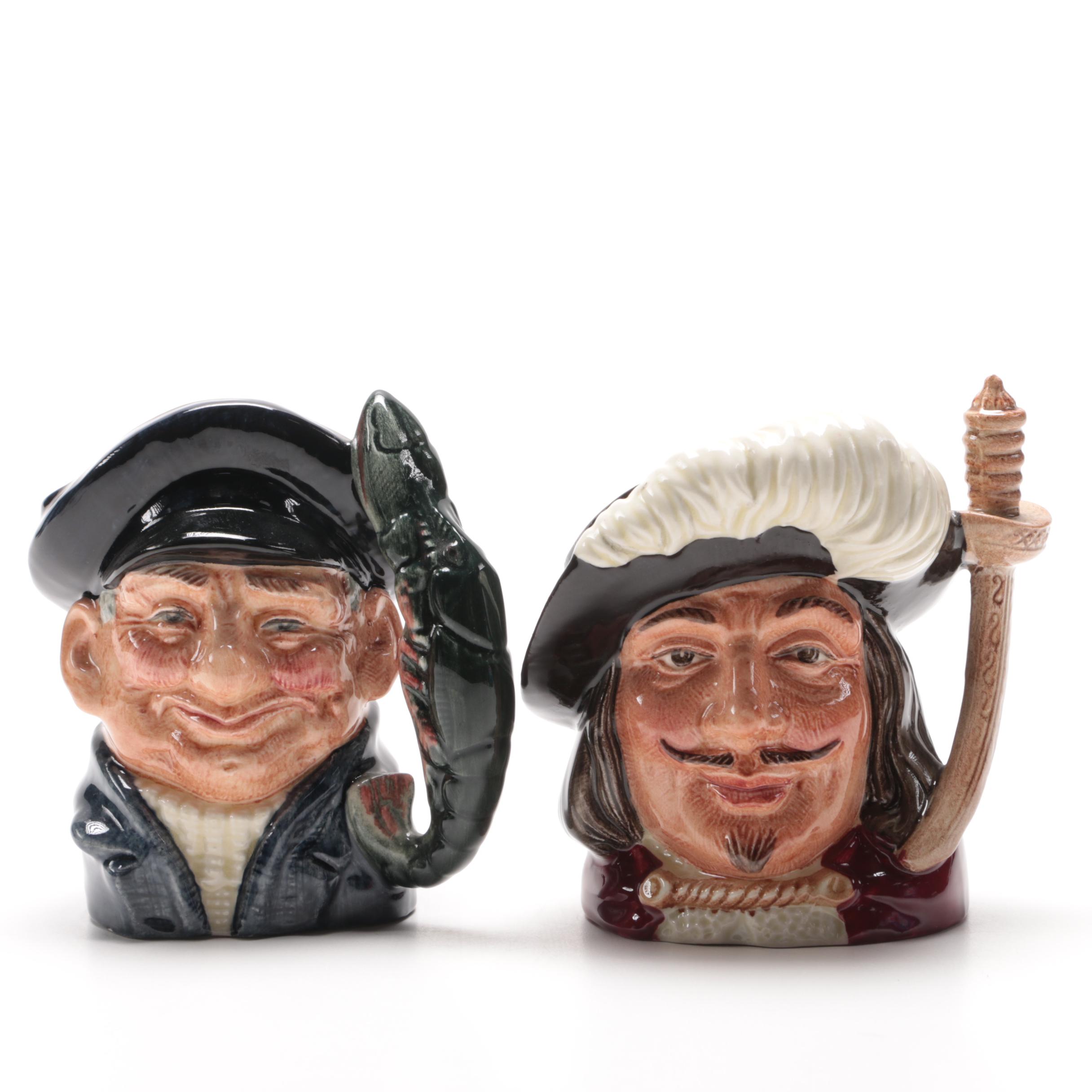 Royal Doulton Face Mugs