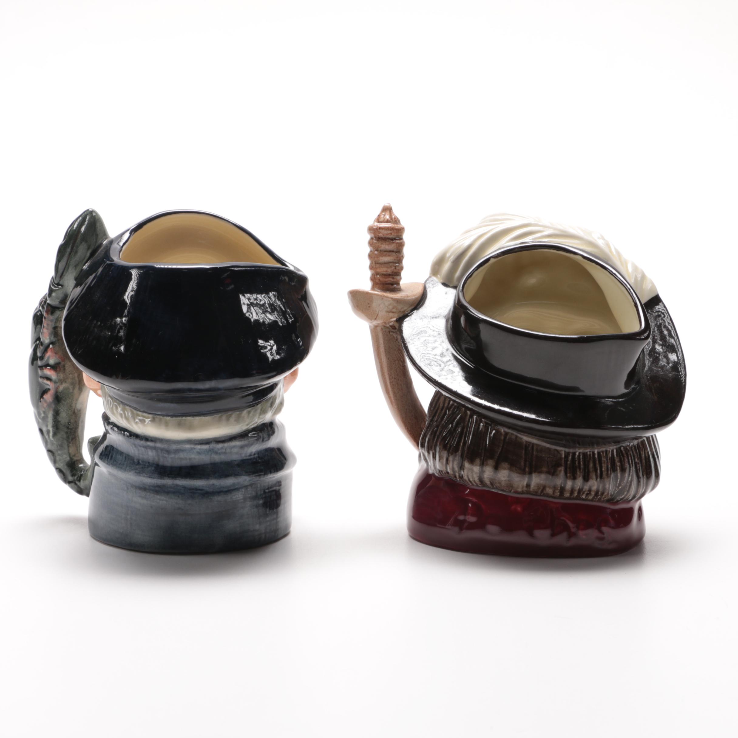 Royal Doulton Face Mugs