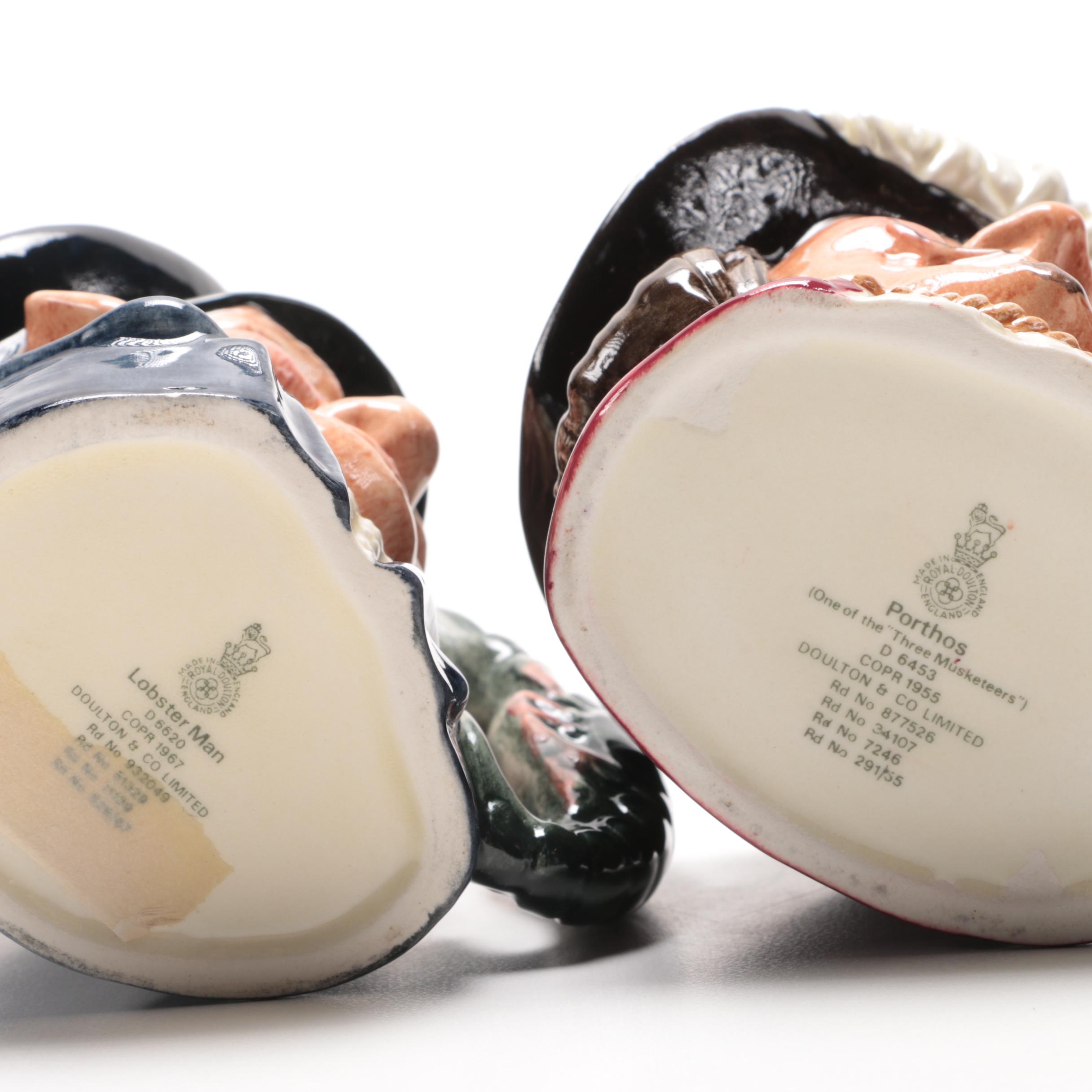 Royal Doulton Face Mugs