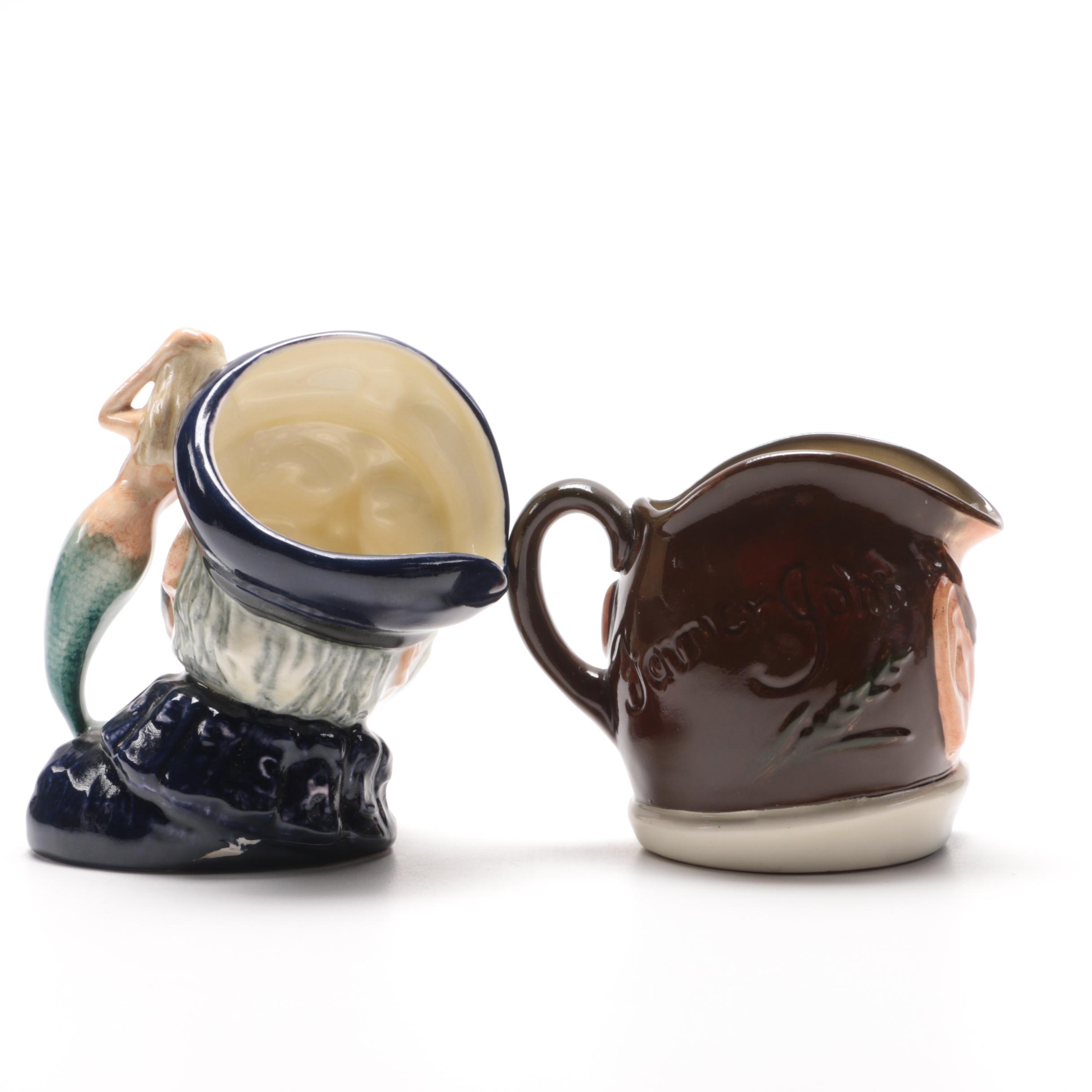 Royal Doulton Face Mugs