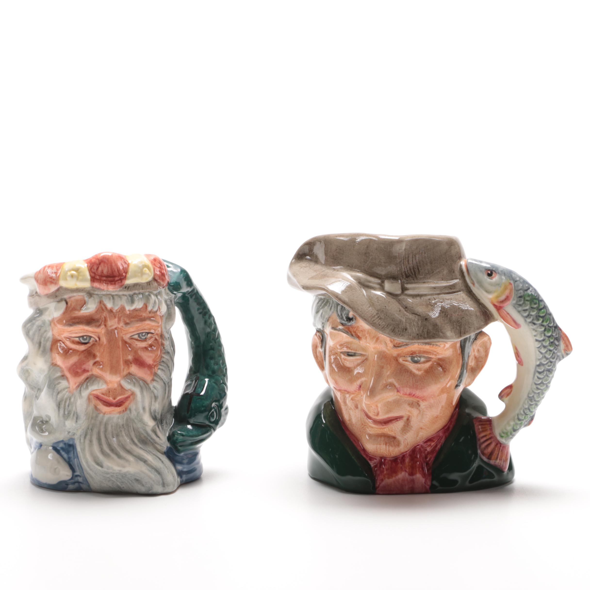 Royal Doulton Face Mugs