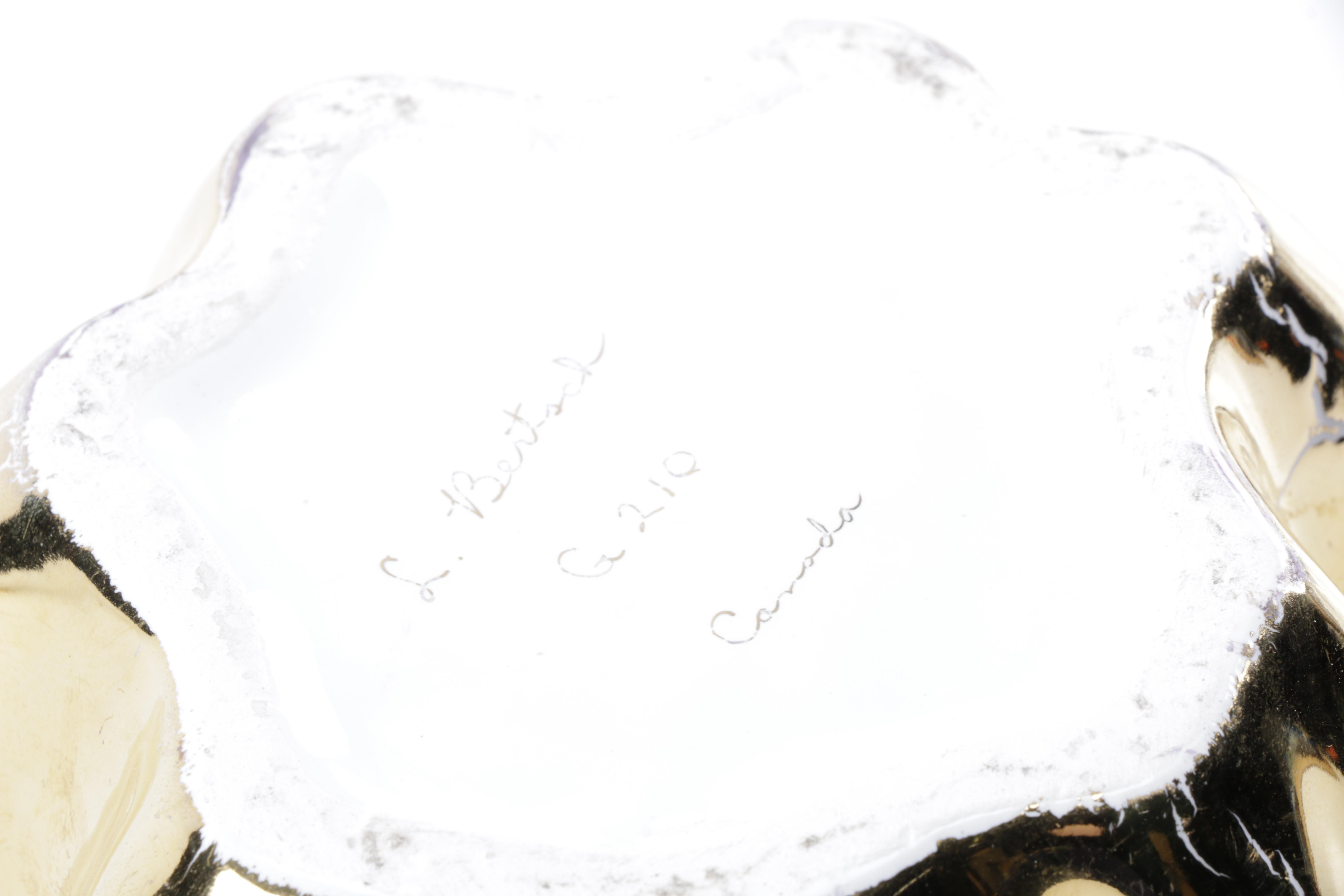 Gold Tone Serving ware