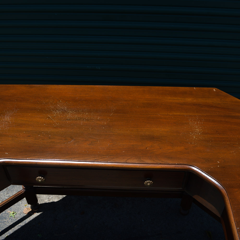 Vintage William and Mary Style Desk by Harden