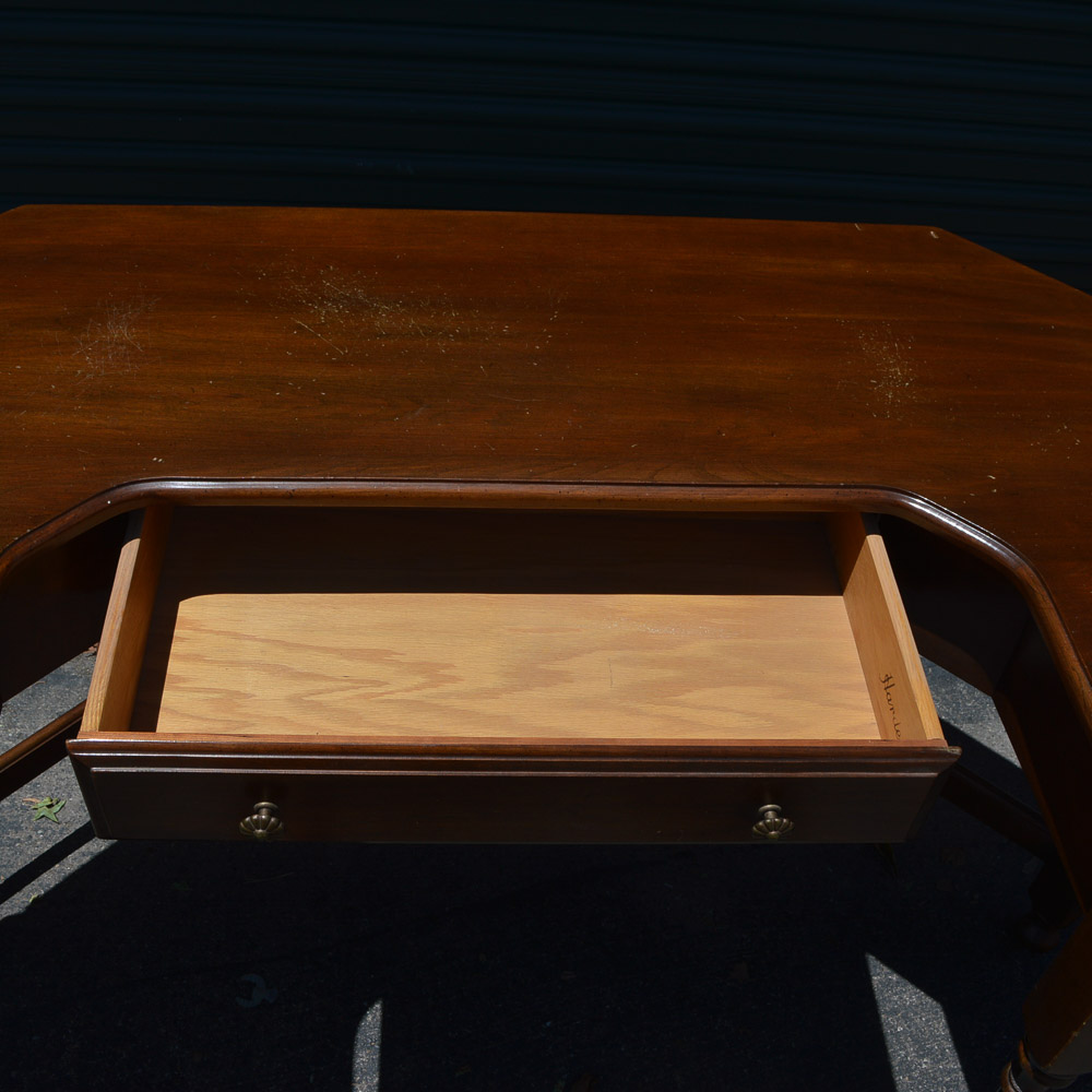 Vintage William and Mary Style Desk by Harden