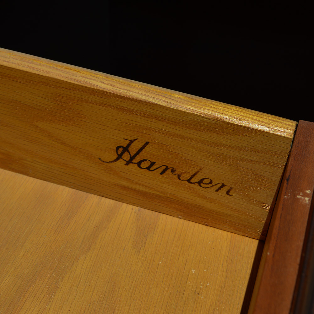 Vintage William and Mary Style Desk by Harden