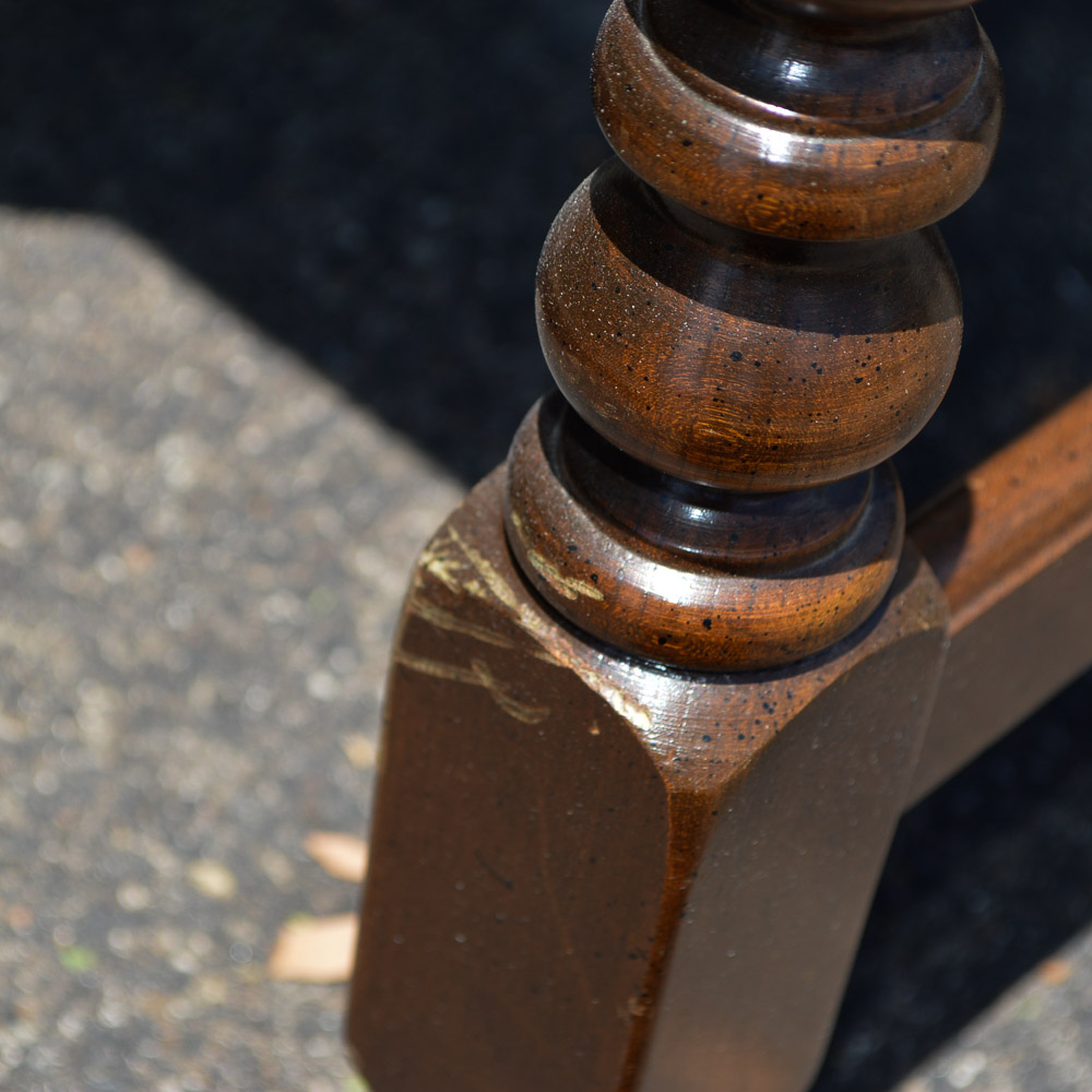 Vintage William and Mary Style Desk by Harden