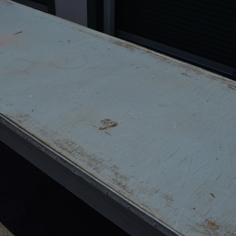 Vintage Grey Painted Work Table