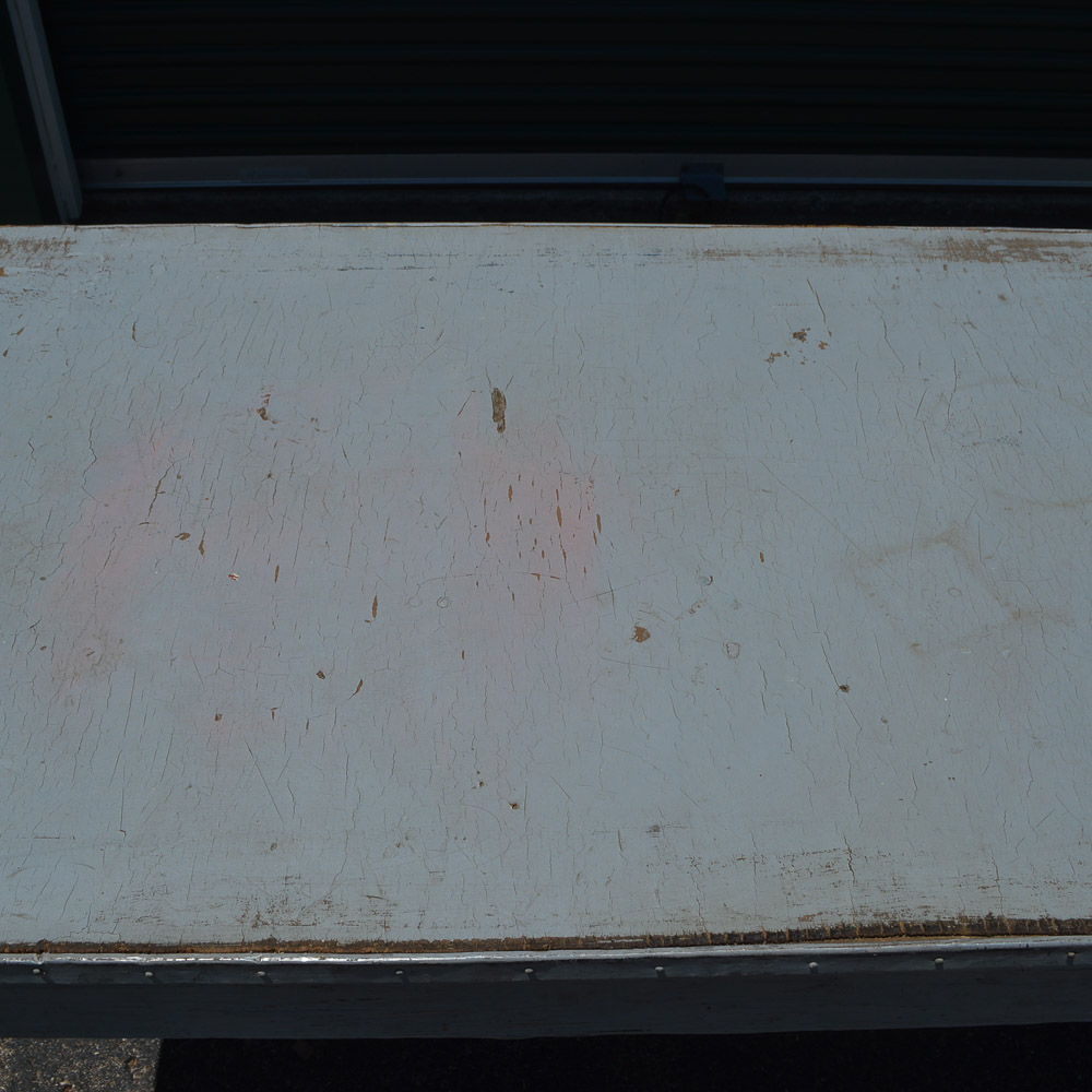 Vintage Grey Painted Work Table