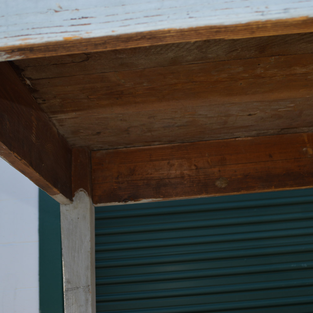 Vintage Grey Painted Work Table