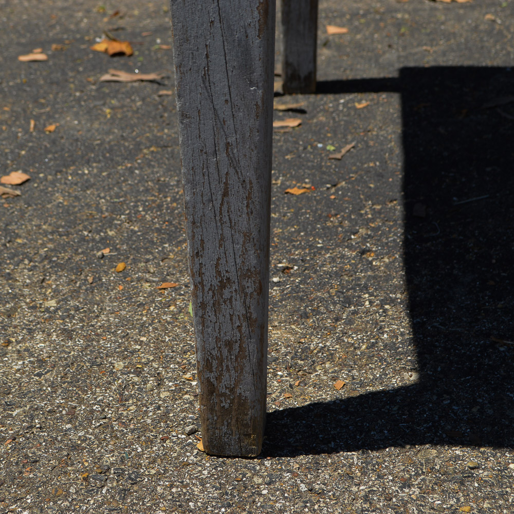 Vintage Grey Painted Work Table