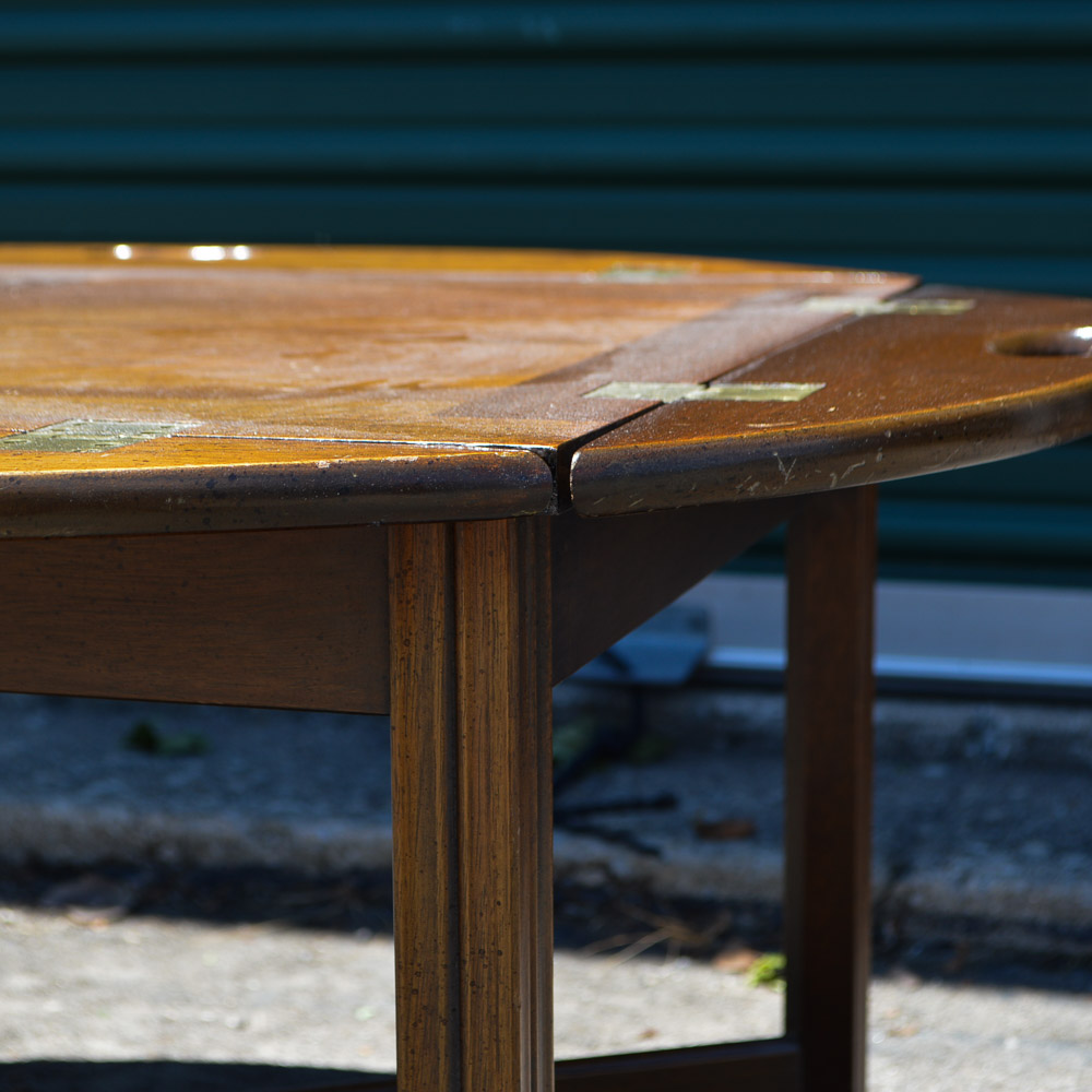 Mahogany Butler's Tray Coffee Table