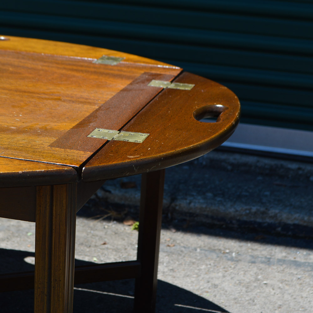 Mahogany Butler's Tray Coffee Table
