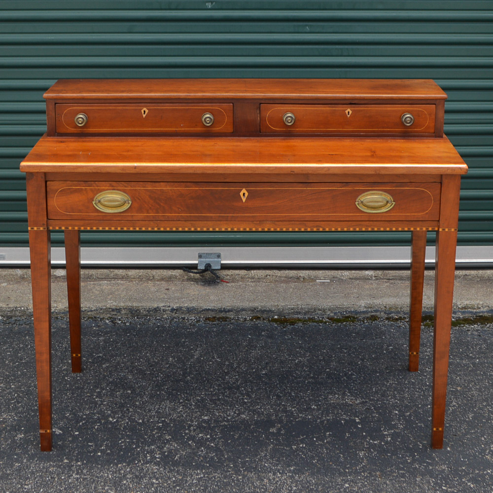 Antique American Federal Cherry Writing Desk