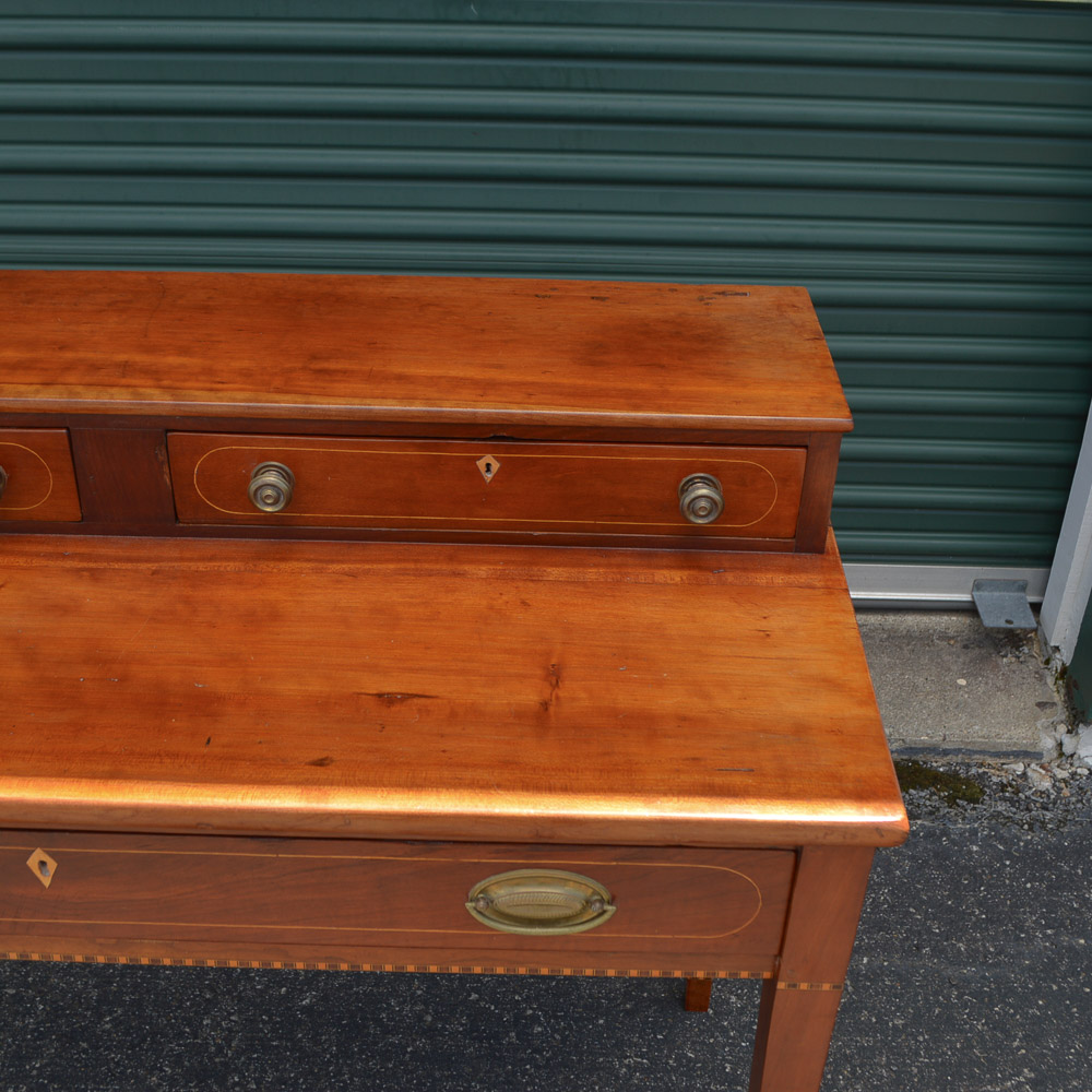 Antique American Federal Cherry Writing Desk