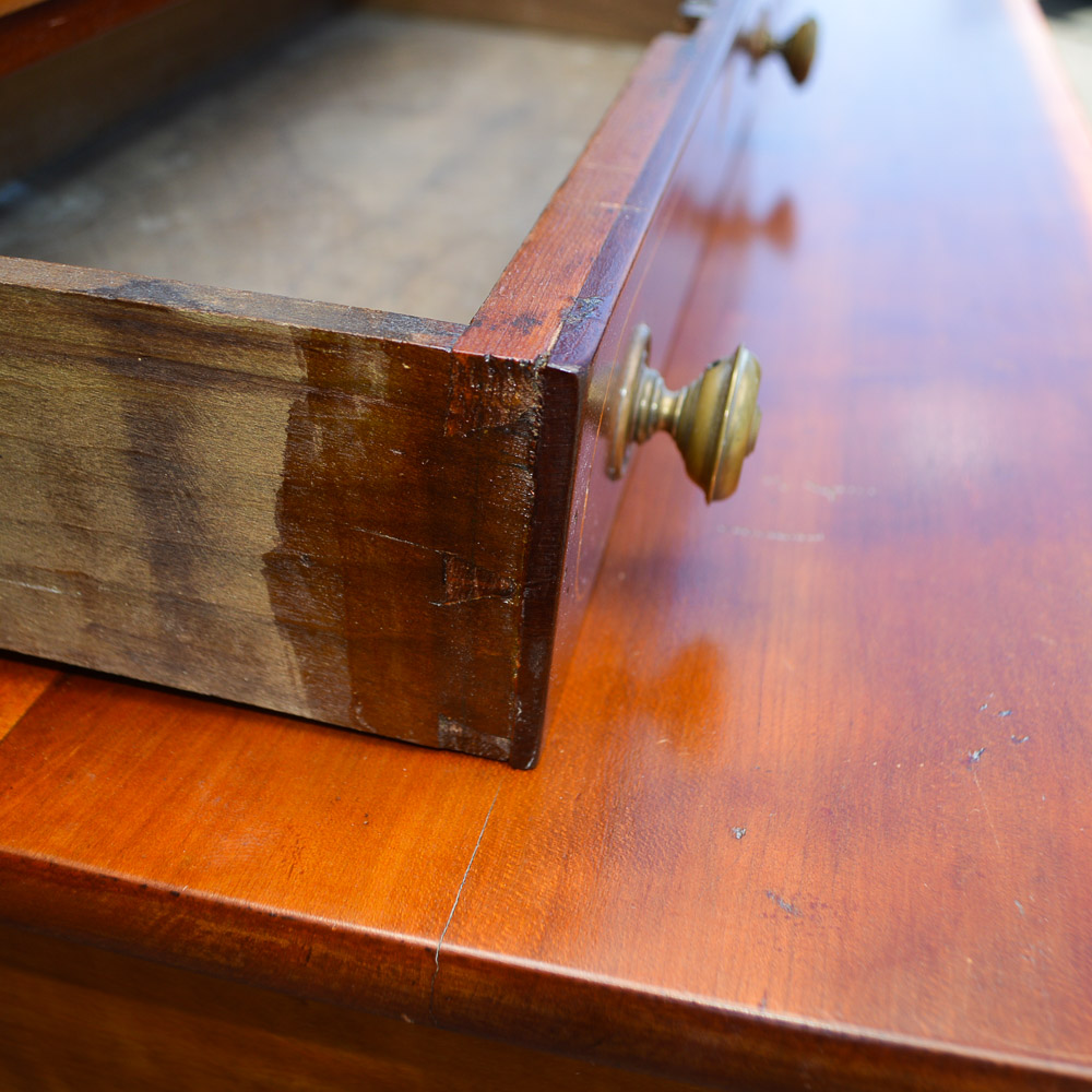 Antique American Federal Cherry Writing Desk