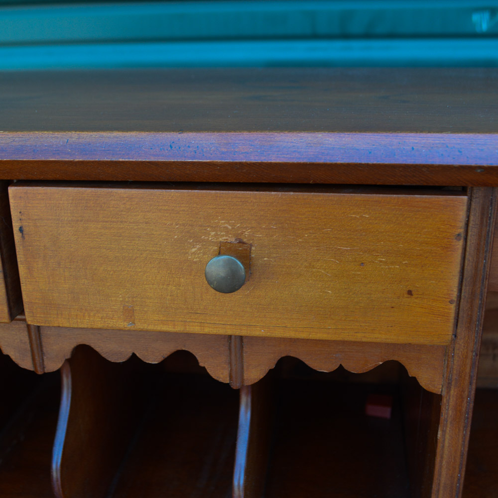 Antique Federal Period Cherry Secretary Desk, c. 1820