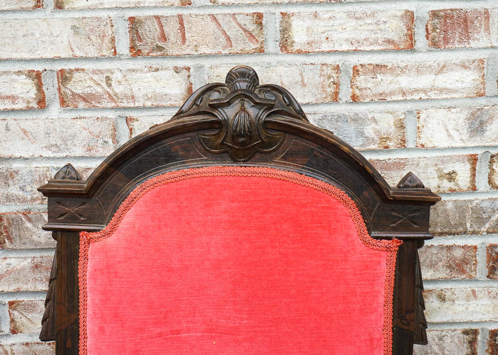 Pair of Victorian Hall Chairs