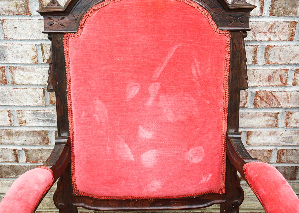 Pair of Victorian Hall Chairs