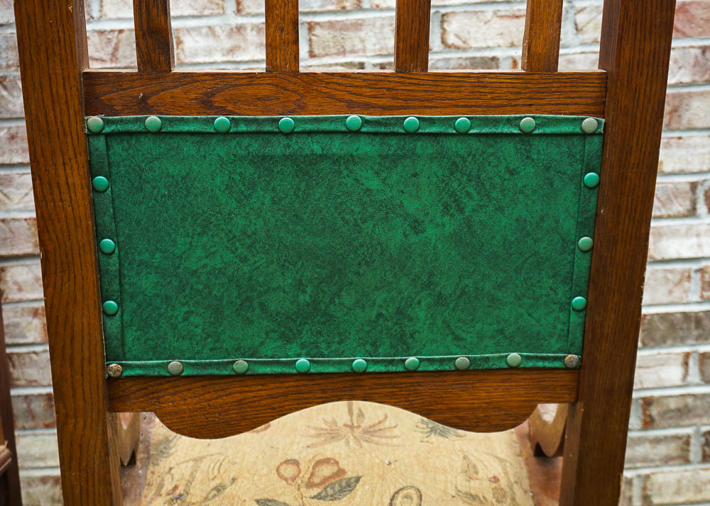 Pair of Antique Gothic Style Side Chairs