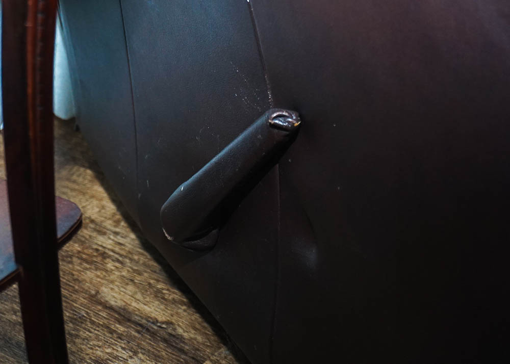 Brown Leather Recliner