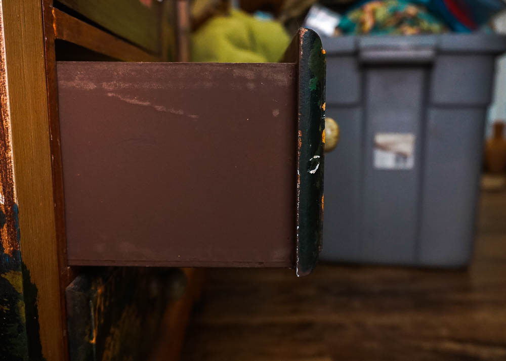 Hand Painted Console