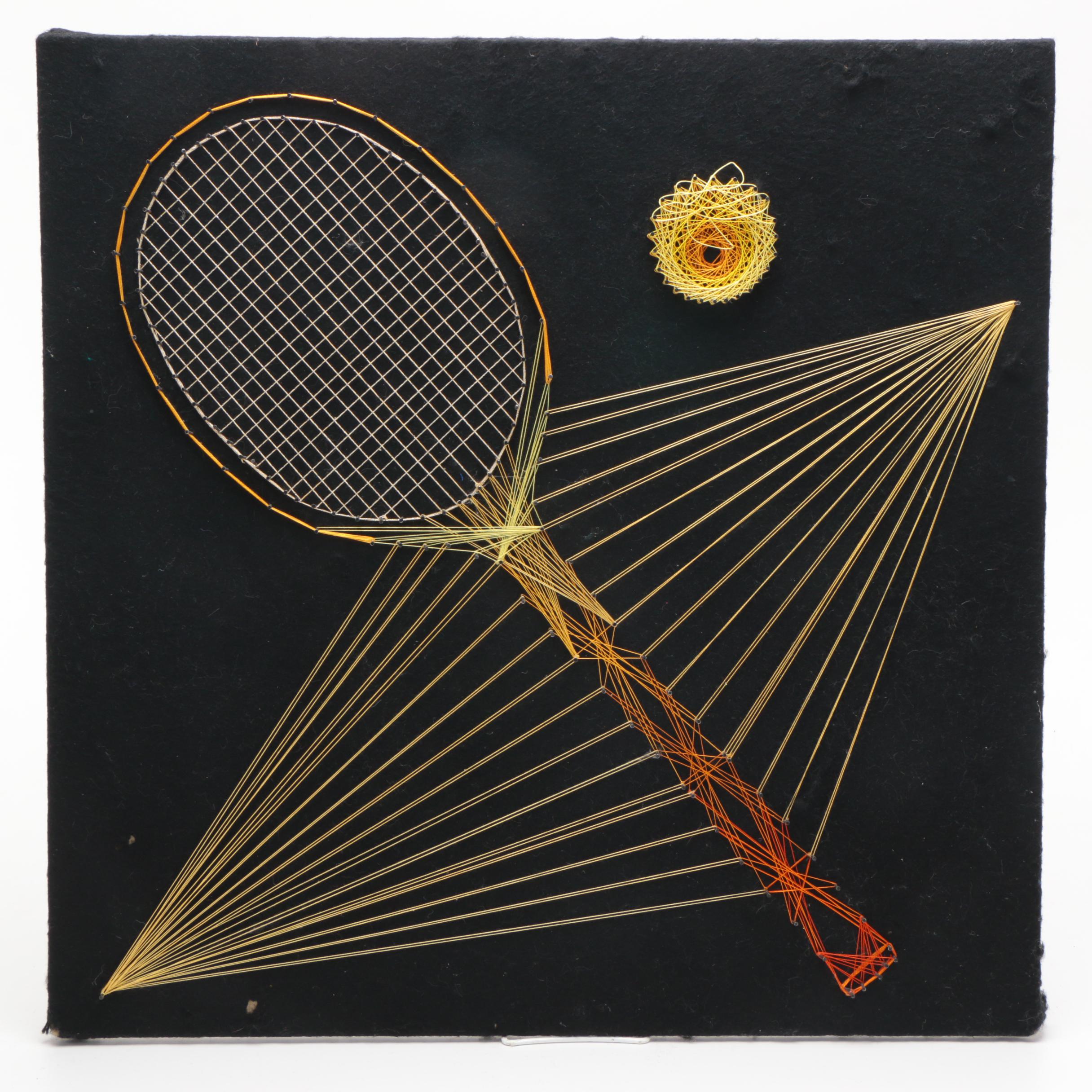 Abstract String Artworks On Board