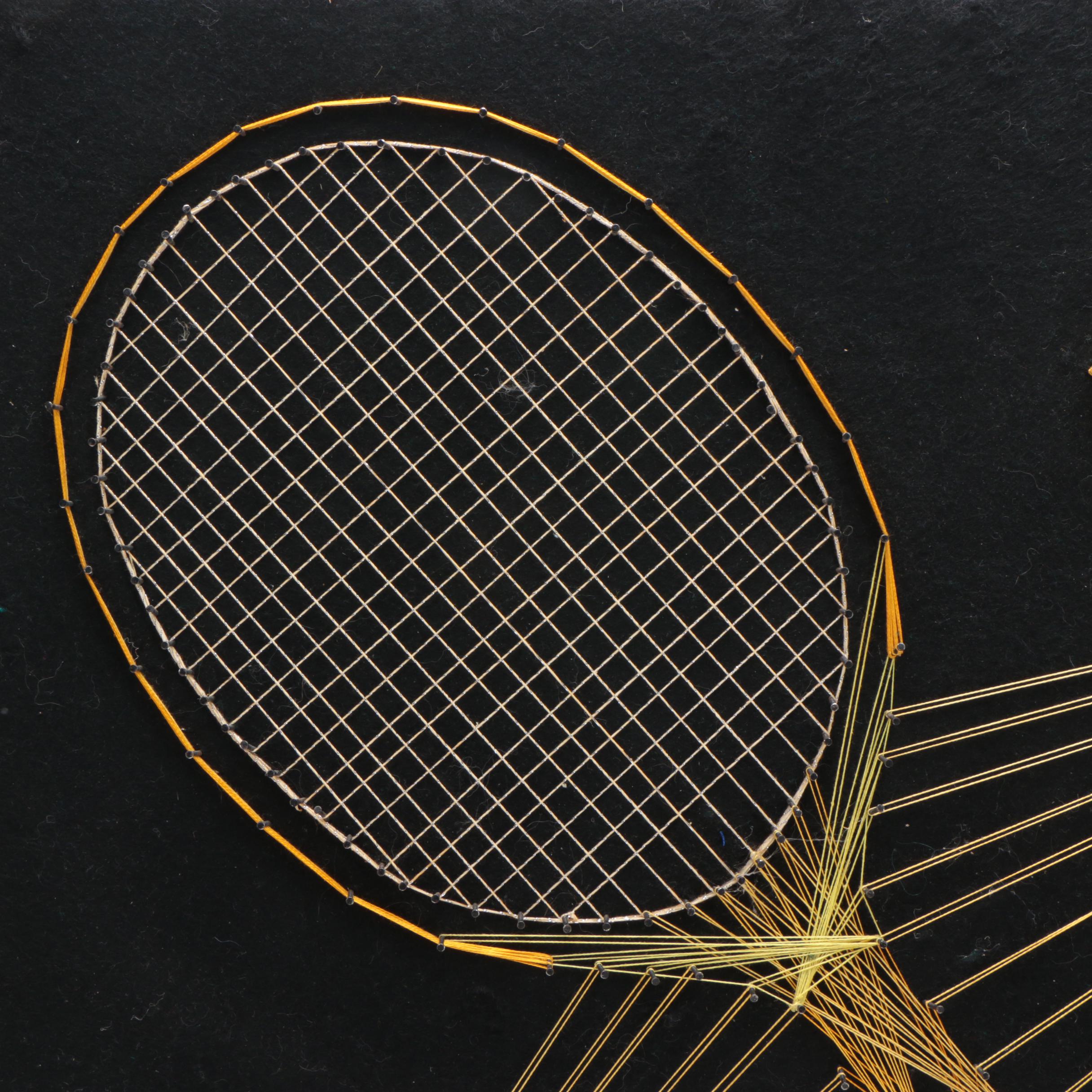 Abstract String Artworks On Board