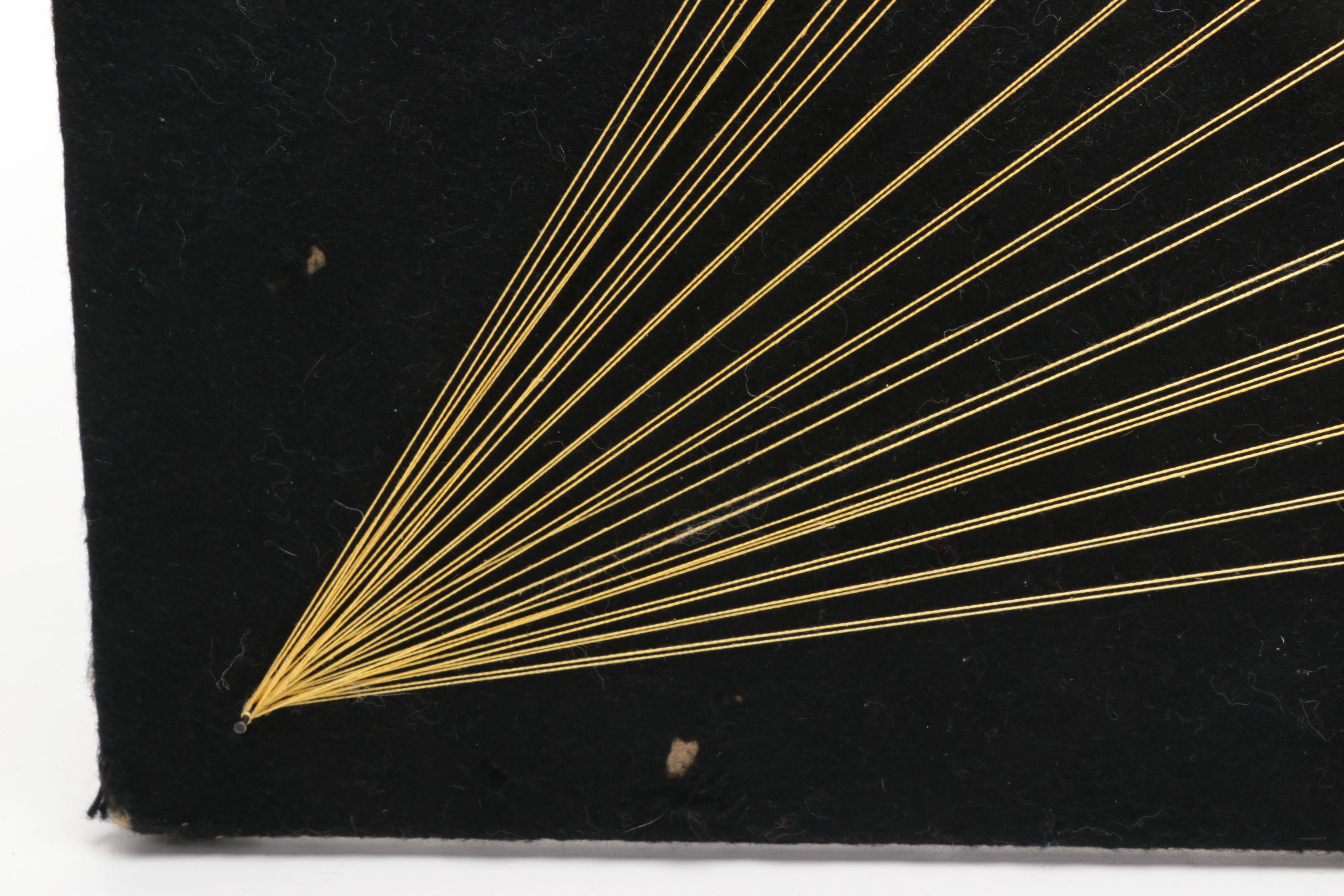 Abstract String Artworks On Board