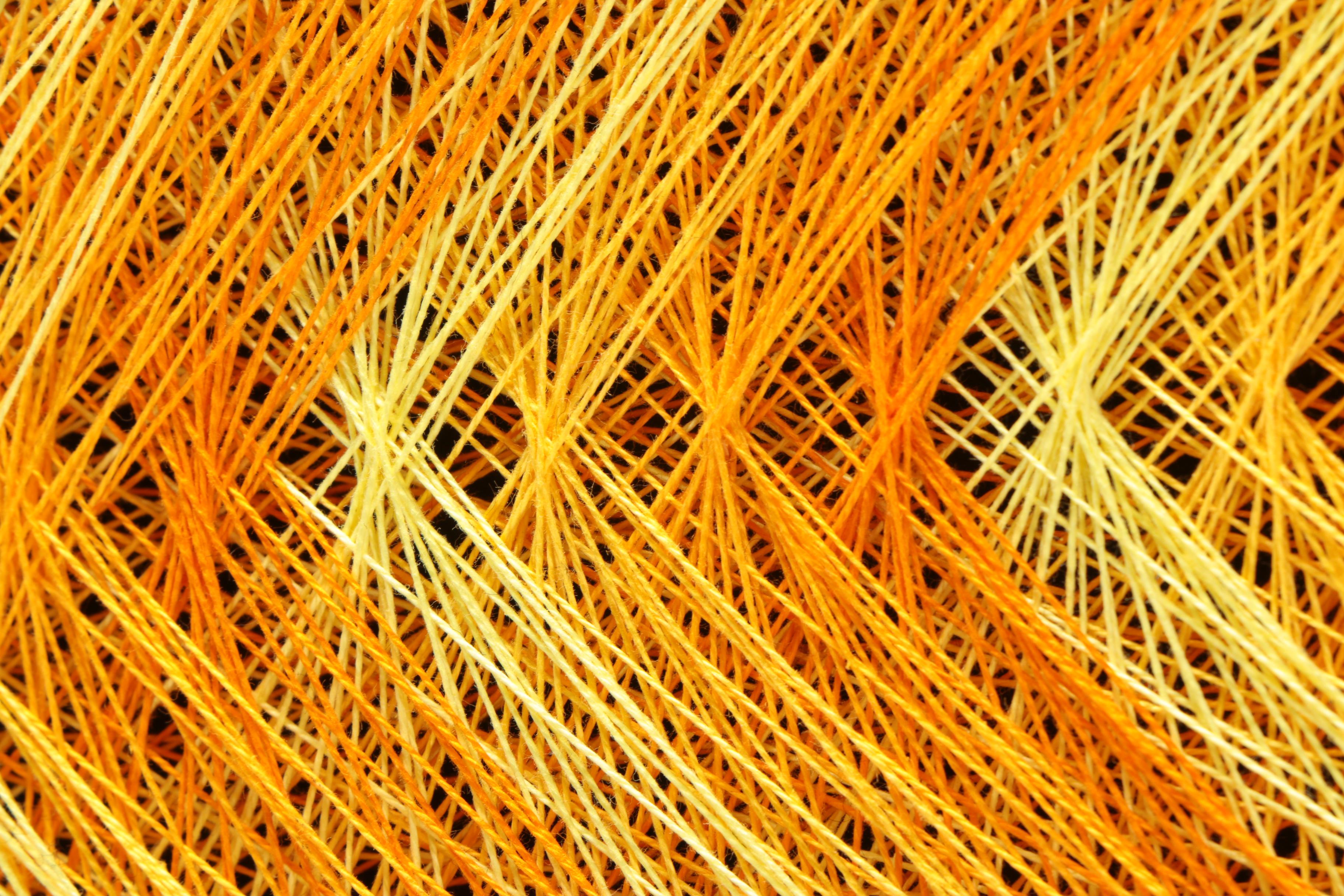 Abstract String Artworks On Board