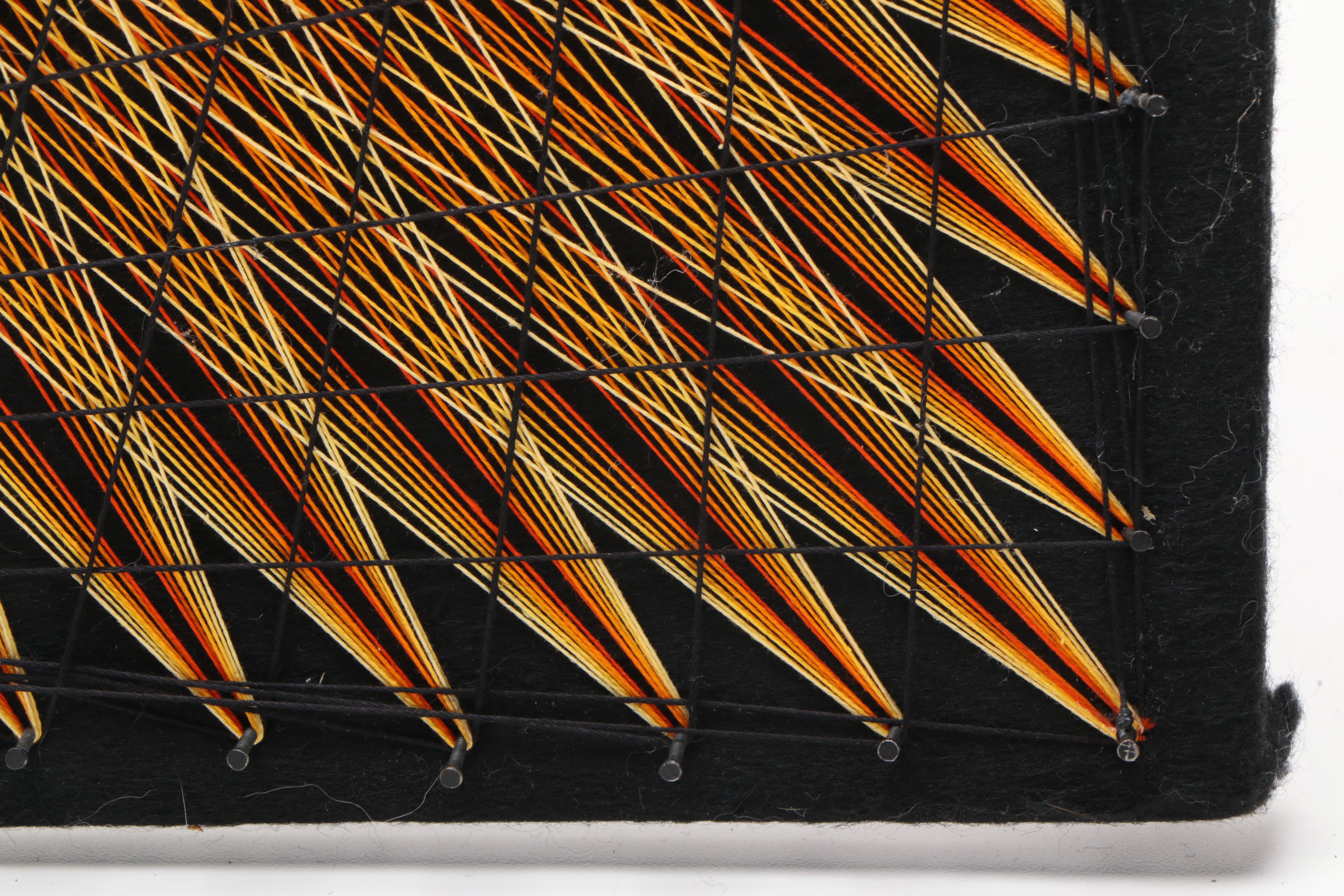 Abstract String Artworks On Board