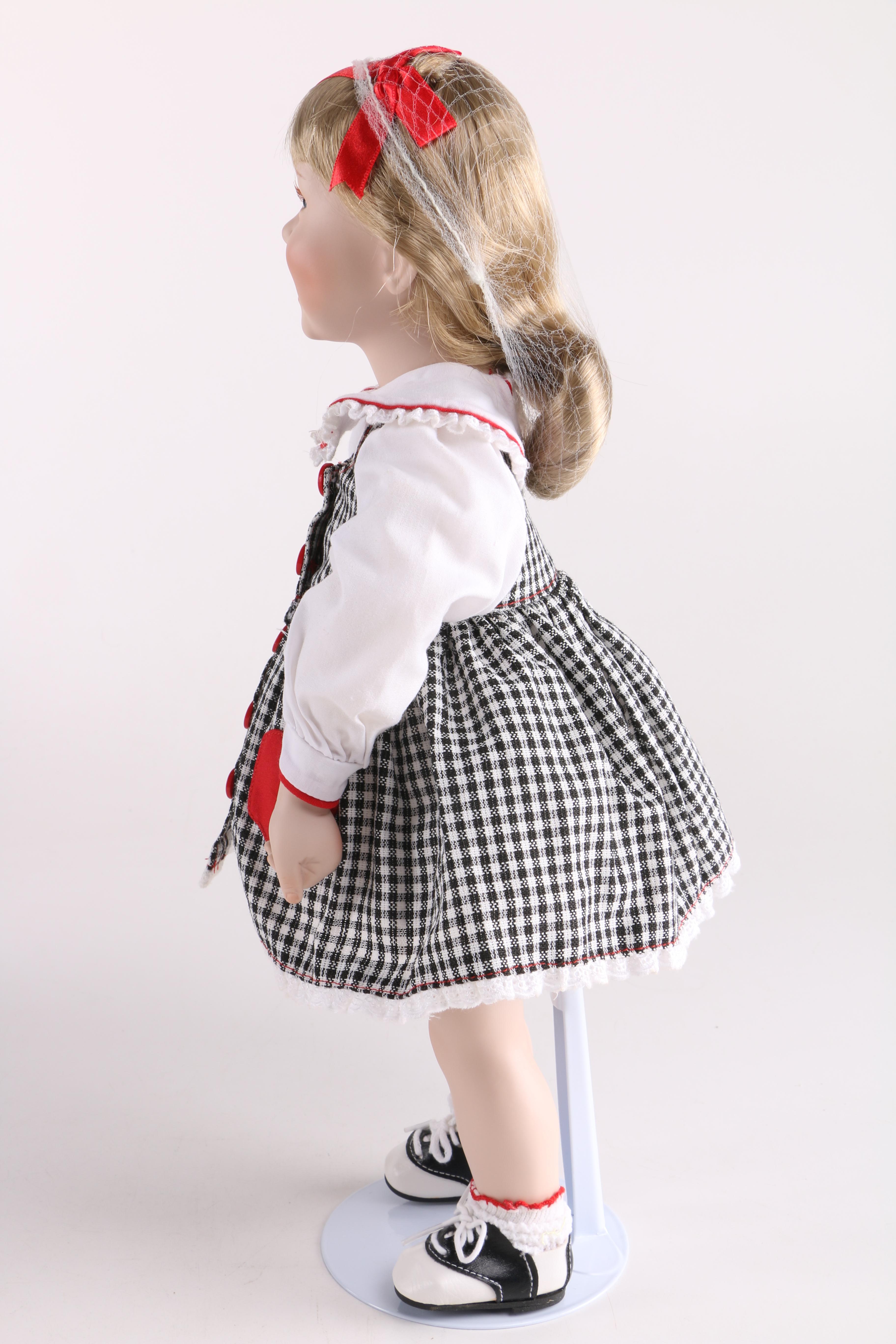 Ashton-Drake Porcelain Doll Titled "Katie from McDonald's McMemories Collection