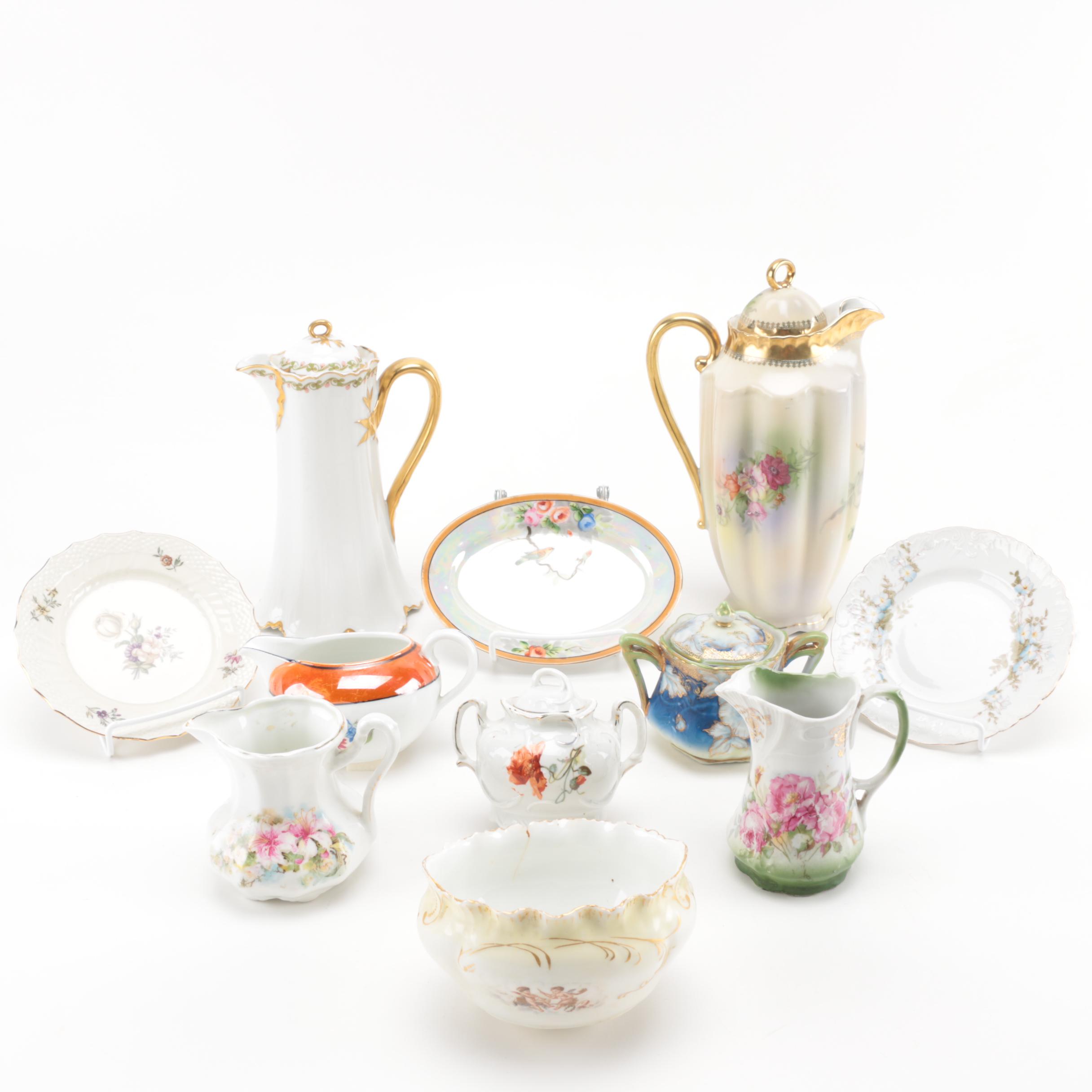 Collection of Royal Copenhagen, Noritake, Haviland Mixed China