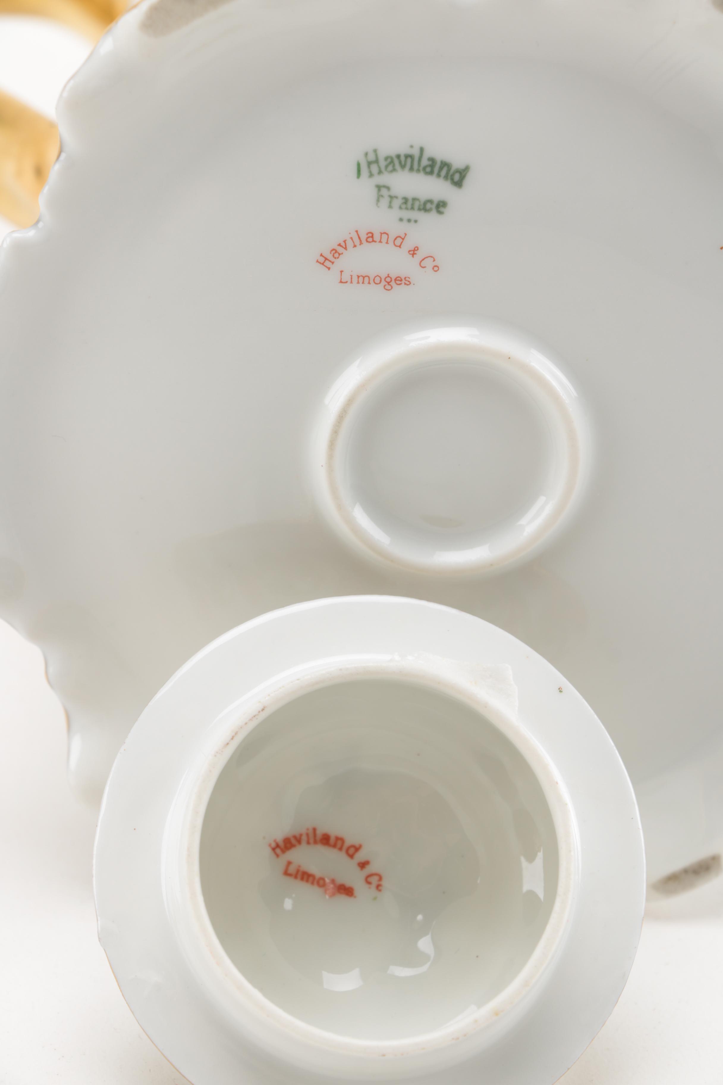 Collection of Royal Copenhagen, Noritake, Haviland Mixed China