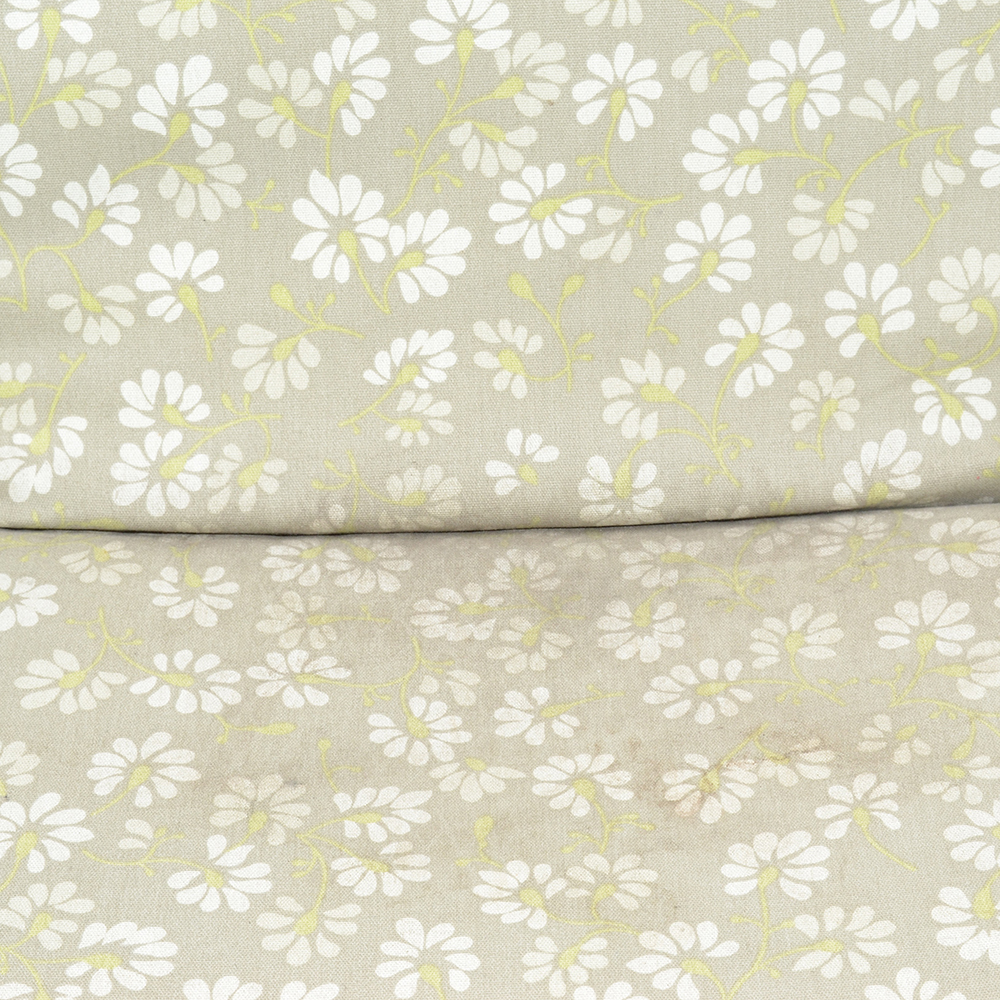 Vintage Iron Patio Set With Umbrella, Chairs and Side Table