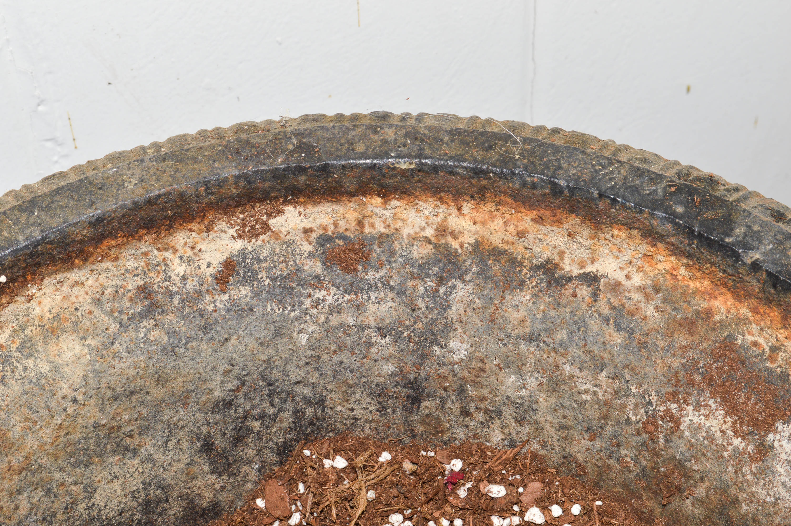 Pair of Cast Iron Urn Planters