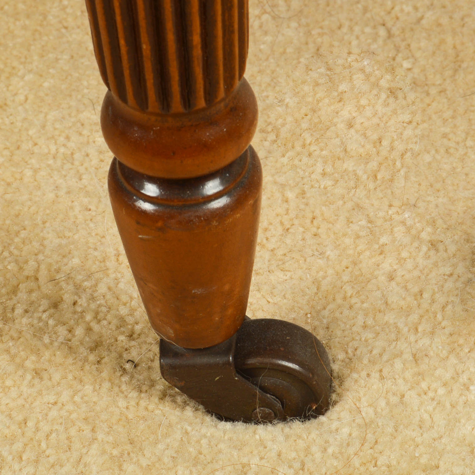 Vintage Federal Style Walnut Writing Desk